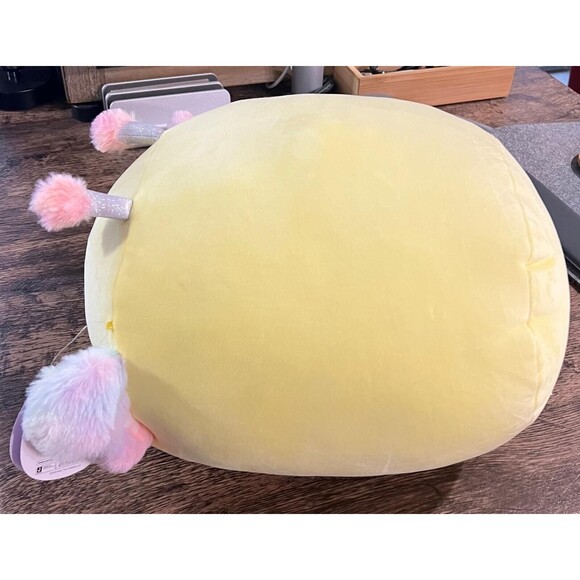 Squishmallows Stackable Nixie Yellow Butterfly Plush Size 12 inch - Picture 4 of 6
